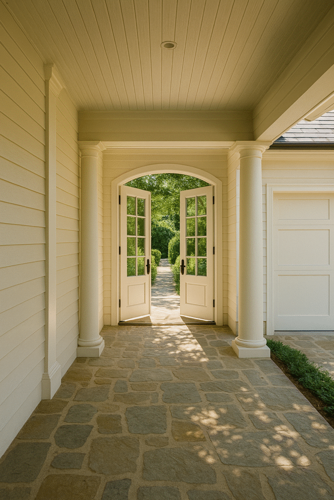 Door Ideas: Porte Cochère or Breezeway Doors