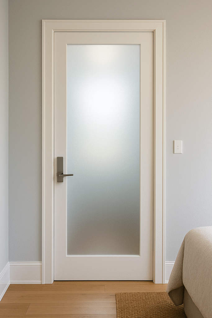 Door Ideas: Frosted Glass Doors